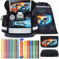 Belmil Schulranzen Set Classy 10-teilig 2026 Jungen Race it
