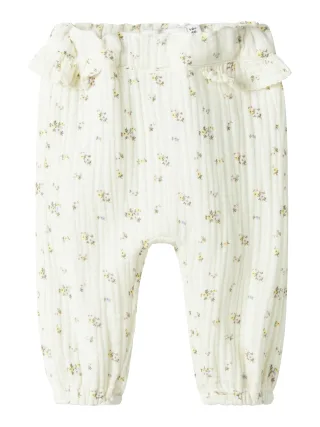 NAME IT - NBFDETONE PANT cloud dancer - Gr. - 56