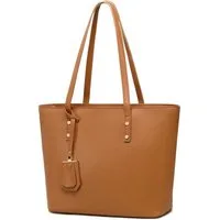 LuxusKollektion Handtasche Damen Handtaschen Weiches Leder Große Tote Taschen - Braun