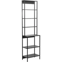 welltime Badregal Lodi, 1-tlg., Hochregal mit Metallrahmen, 6 Böden - (B/T/H) 51/30/190 cm