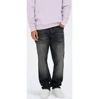 ONLY & SONS Straight-Jeans ONSEDGE PERFORMANCE LB 3816 DOT DNM NOOS Baumwollmischung, straight fit