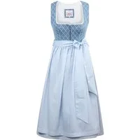 MarJo Dirndl Dirndl Nebelberg 75cm Länge himmelblau