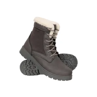 Mountain Warehouse - Damen Stiefeletten, Thermisches Material (Holzkohle)