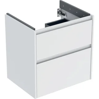 Geberit Renova Plan Unterschrank für Waschtisch, mit zwei Schubladen: 59.5x60.6x44.6cm, 504027001 504027001