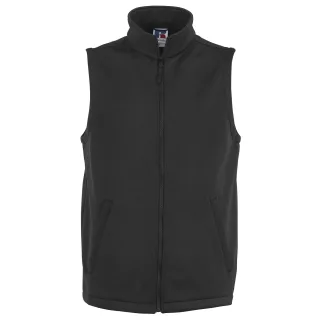 Russell Smart Herren Softshell-Weste (schwarz)