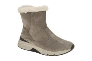 Gabor 76.882.30 Winterstiefel mohair grau - warmes Wechselfu?bett & Gummisohle