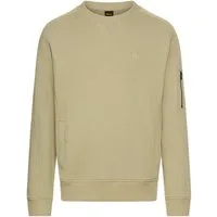 BOSS ORANGE Sweatshirt We mixed mit Ärmeltasche und Eingrifftaschen