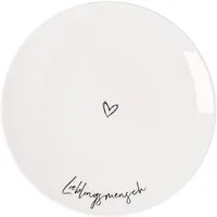Villeroy & Boch Frühstücksteller Frühstücksteller 21 cm Statement Lieblingsmensch