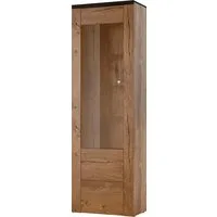 OTTO home Vitrine Larona, zeitlose Glasvitirne, Hochschrank Höhe 205,6 cm Stauraumvitrine mit dekorativer Rahmenoptik