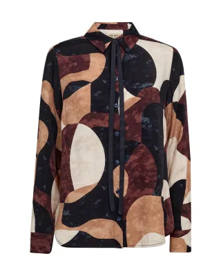 MOS MOSH - MMTaylor Baubles Shirt salute navy - Gr. - S