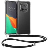 kwmobile Smartphone-Hülle Necklace Case für Xiaomi Redmi Note 15 4G / Redmi Note 15 5G / Poco M8, Hülle Silikon mit Handykette - Band Handyhülle