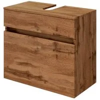 welltime Waschbeckenunterschrank Baabe Badmöbel Breite 60 cm, hängende Montage
