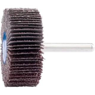 PFERD TOOLS Korund Fächerschleifer F Ø 50x20mm Schaft-Ø 6 mm A40 für Feinschliff und Finish - 47801224