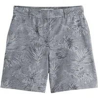 Next Bermudas Jacquard-Bermudashorts aus Leinenmischgewebe (1-tlg)