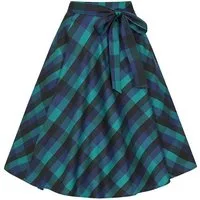 Hearts & Roses London A-Linien-Rock Louisa Check Vintage Retro Rockabilly 50er