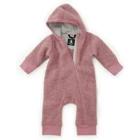 Ehrenkind Fleeceoverall mit Kapuze, Wollfleece aus feinster Merinowolle (100% Bio-Merinowolle, Atmungsaktiv & temperaturausgleichend) Wollfleece-Overall