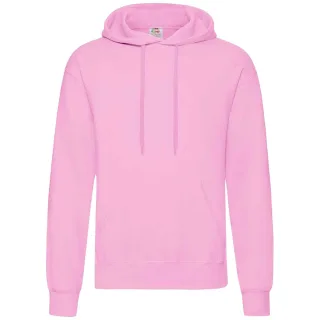 Fruit of the Loom - "Classic" Sweatshirt mit Kapuze für Herren/Damen Unisex (Hellrosa)