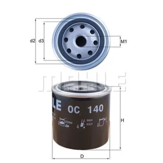 Mahle ?lfilter Nissan
