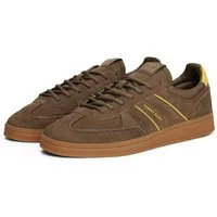 Tommy Jeans THE GREENWICH EDGE SUEDE Sneaker, Freizeitschuh, Halbschuh, Schnürer mit farblicher Pasepelierung