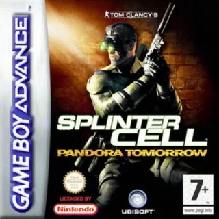 Tom Clancy's Splinter Cell - Pandora Tomorrow [Game Boy Advance]