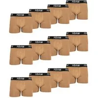 ADAM JEANS Boxershorts Herren Boxershorts aus extra weicher 100% Baumwolle Trunks Men Boxer-1 (12-St., 2er Set, 6er Set, 8er Set, 10er Set, 12er Set) Boxershorts Herren Boxer Shorts Männer Unterhosen Trunks Underwear
