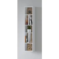 OTTO home Wandregal Toledo,Höhe 159 cm stilvolle Bücherregal, viel Stauraum, Wandregal Masse 32/159/25 (B/H/T)