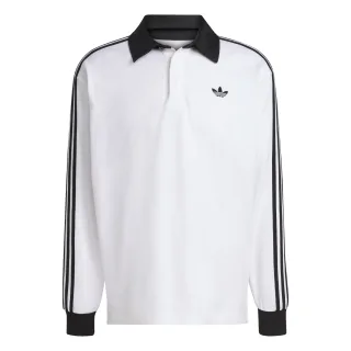 adidas Originals 3 Stripes Long Sleeve Poloshirt