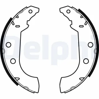 Delphi Bremsbacken hinten Citroen Zx Peugeot 306 405