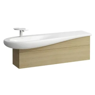 LAUFEN Waschtischunterschrank ALESSI 321x1350x442 1 Schublade H4304510972501