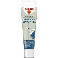 Alpina Spachtelmasse Alpina Bad & Küche 2in1 Fliesenspachtel, Überlackierbar, kein Schrumpfen