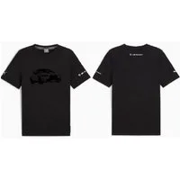 BMW T-Shirt BMW M Motorsport Herren T-Shirt, 100% Baumwolle, Motorsport Style