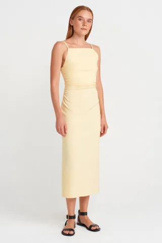 Ärmelloses Bodycon-Midikleid