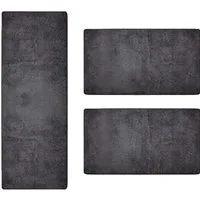 Floordirekt Hochflor-Bettumrandung Sundae, 6 Farben & 3 Größen, Teppichläufer, ideal im Schlafzimmer, Höhe 13.5 mm, (3-tlg), Velours