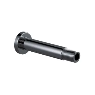 LAUFEN Bausendeckenarm, PVD Edelstahl-Optik, runde Rosette, Länge 100mm HF960098423001