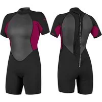 O'Neill Neoprenanzug O'NEILL WMS REACTOR-2 Neoprenanzug 2mm Damen Shorty Wetsuit Backzip