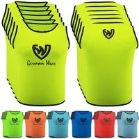 German Wear Trainingsleibchen GWLB01 6er Pack (Spar-Set, 6er-Pack) 6er pack Fußball Leibchen Trainingsleibchen