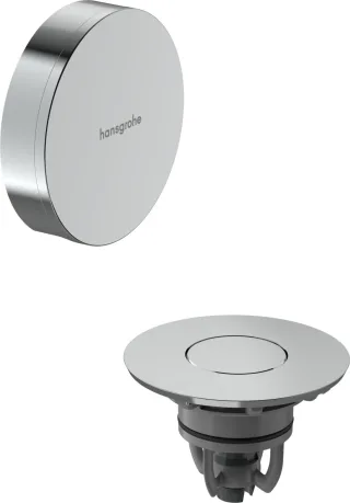 Hansgrohe Fertigset Flexaplus chrom Ablauf- und Überlaufgarnitur chrom,58188000 58188000