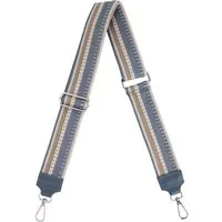 MIRROSI Schulterriemen Made in Italy aus Echtleder Schultergurt für Tasche zum Wechseln (Farben in: Mint, Jeansblau, Babyblau,Grün, 1x Taschengurt) 5cm Breit Bohemian Style