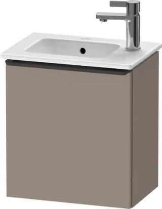 Duravit D-Neo Waschtischunterbau wandhängend Basalt Matt 410x274x440 mm - DE4259LBD430000 DE4259LBD430000