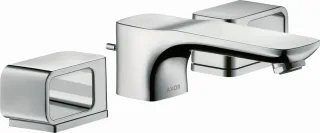 Hansgrohe 3-Loch Waschtischarmatur Axor Urquiola Standmodell chrom ohne Platte, 11041000 11041000