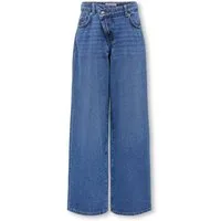 KIDS ONLY Weite Jeans Koghope Mw Wide Uneven Clos Dnm Pim