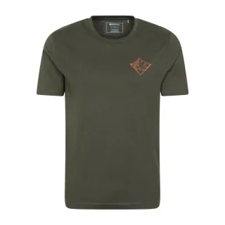 Mountain Warehouse - "3 Peaks" T-Shirt für Herren, Baumwolle (Grün)