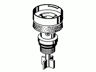 Schell Kolben komplett für MILANO WC-Spülarmatur 293270099