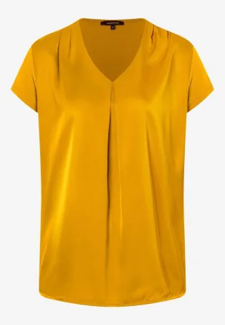 MORE & MORE - Blusenshirt gelb - Gr. - 38