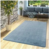 Snapstyle Veloursteppich Hochflor Velours Teppich Luna, Rechteckig, Höhe: 16 mm