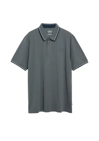 s.Oliver - Polo-Shirt grau - Gr. - 5XL