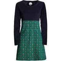 Vishes Tunikakleid Damen Langarm Longshirt-Kleid Sweatkleid Tunika-Kleid Shirt-Kleid Ethno, Goa, Hippie Style