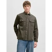 Jack & Jones Langarmhemd JJETRAVIS SHIRT LS NOOS mit Brusttaschen
