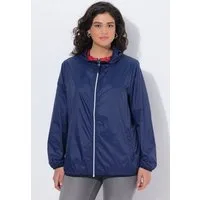 Ulla Popken Outdoorjacke HYPRAR Wendejacke wasserabweisend Kapuze
