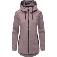 Ragwear Kurzmantel Zuzka Sport Wasserdichter kurzer Übergangsmantel für Damen